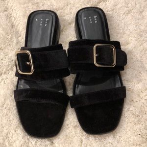 New strappy sandals from target. Size 8.